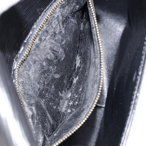 LOUIS VUITTON Epi Saint Cloud GM Shoulder Bag Black Noir M52192 LV Auth 149184 - Picture 11 of 16